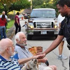 Photos of Police and Citizen Interaction