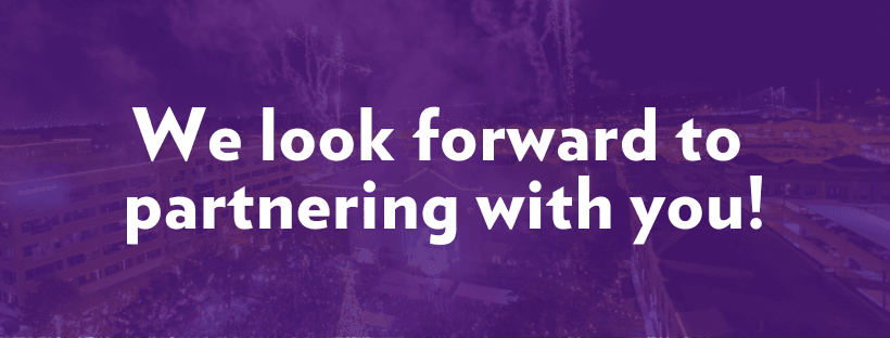 We look forward to working with you