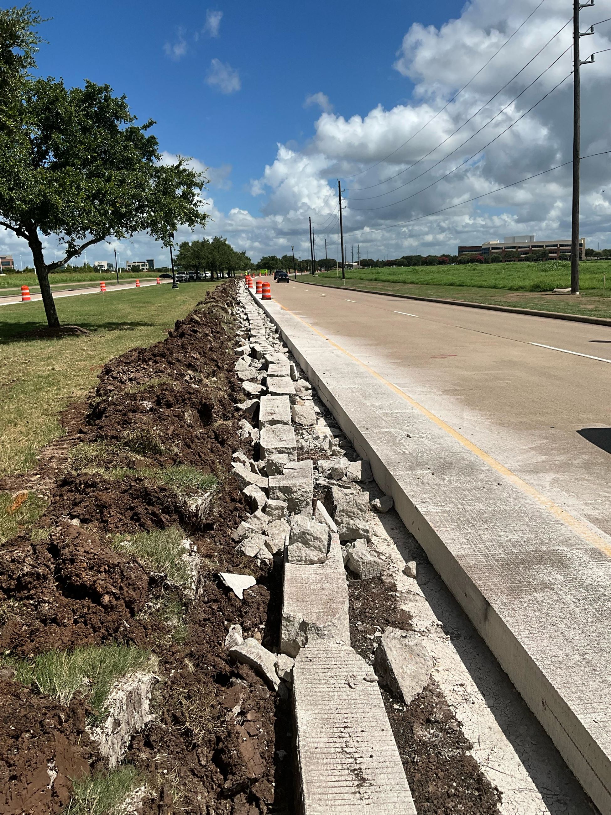 Street Maintenance Underway
