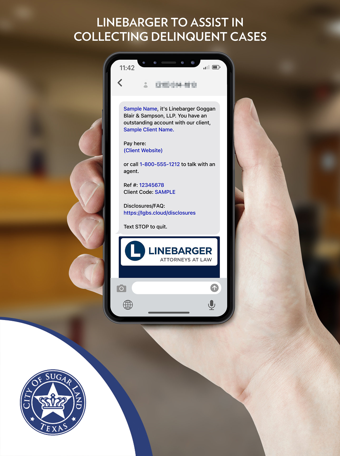 PSA Linebarger Attorneys at Law to assist in collecting delinquent cases