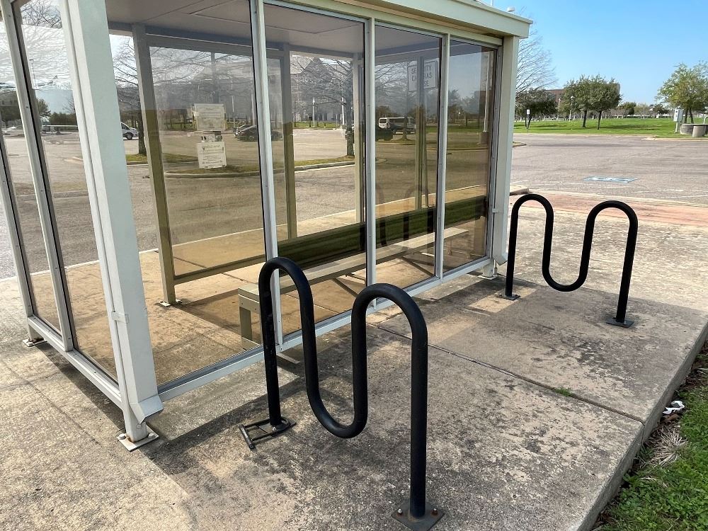 Bus Stop Bike Rack
