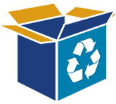 Public Works Icons - Cardboard Recycling