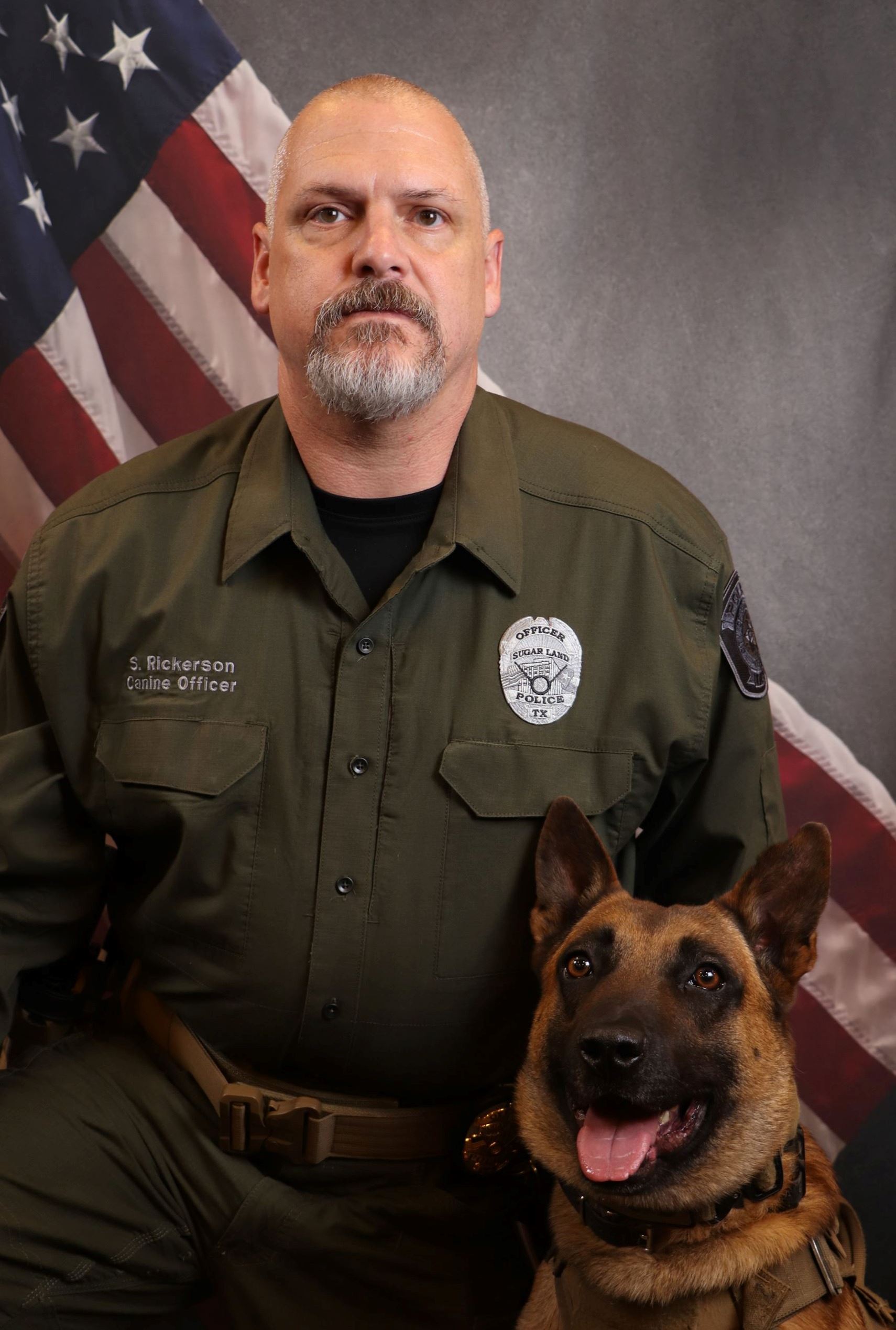 K9 Flox and Officer Rickerson