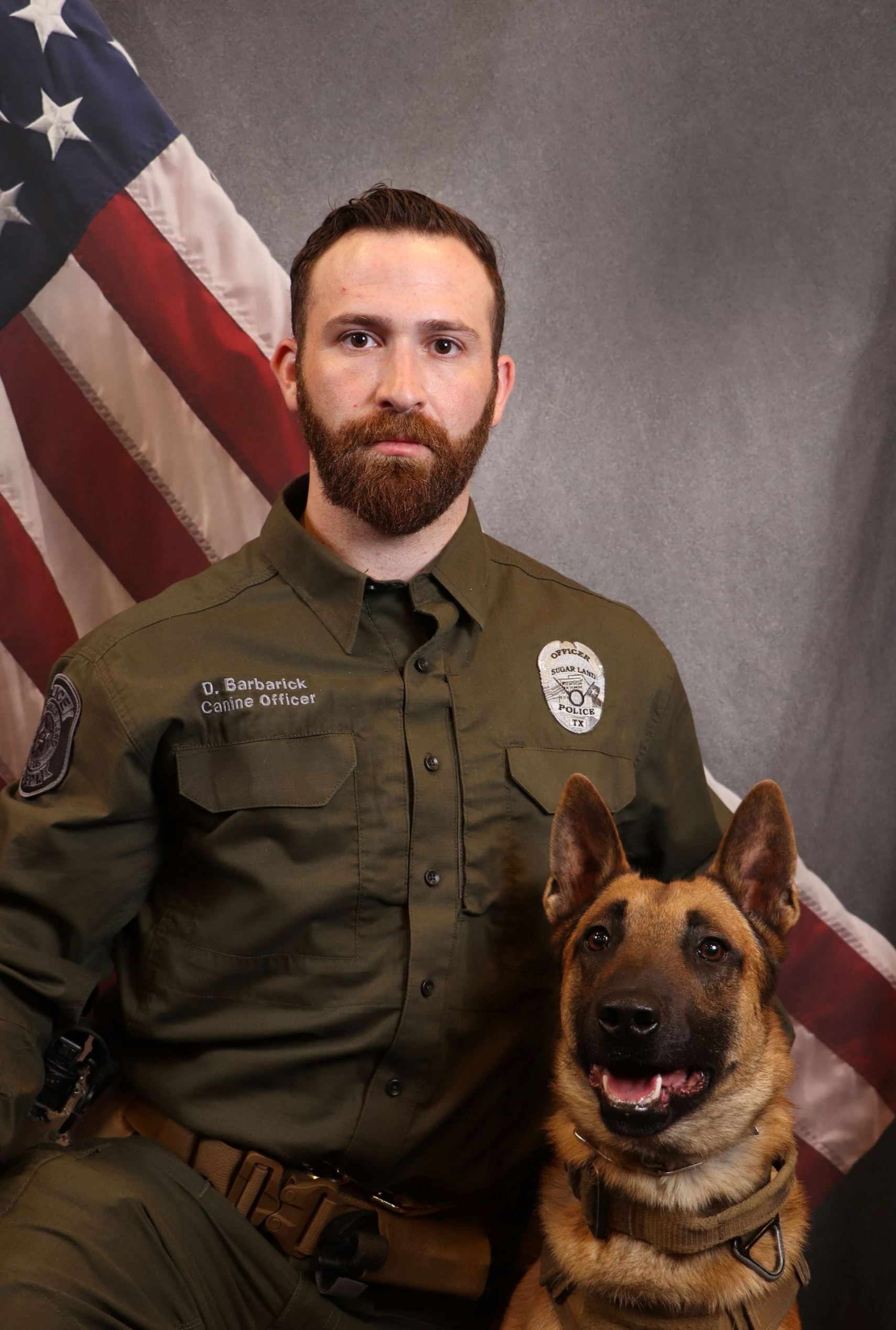 K9 Marcel and Officer Barbarick