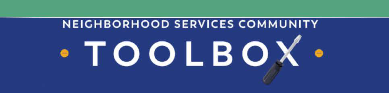 Neighborhood Services Community Toolbox